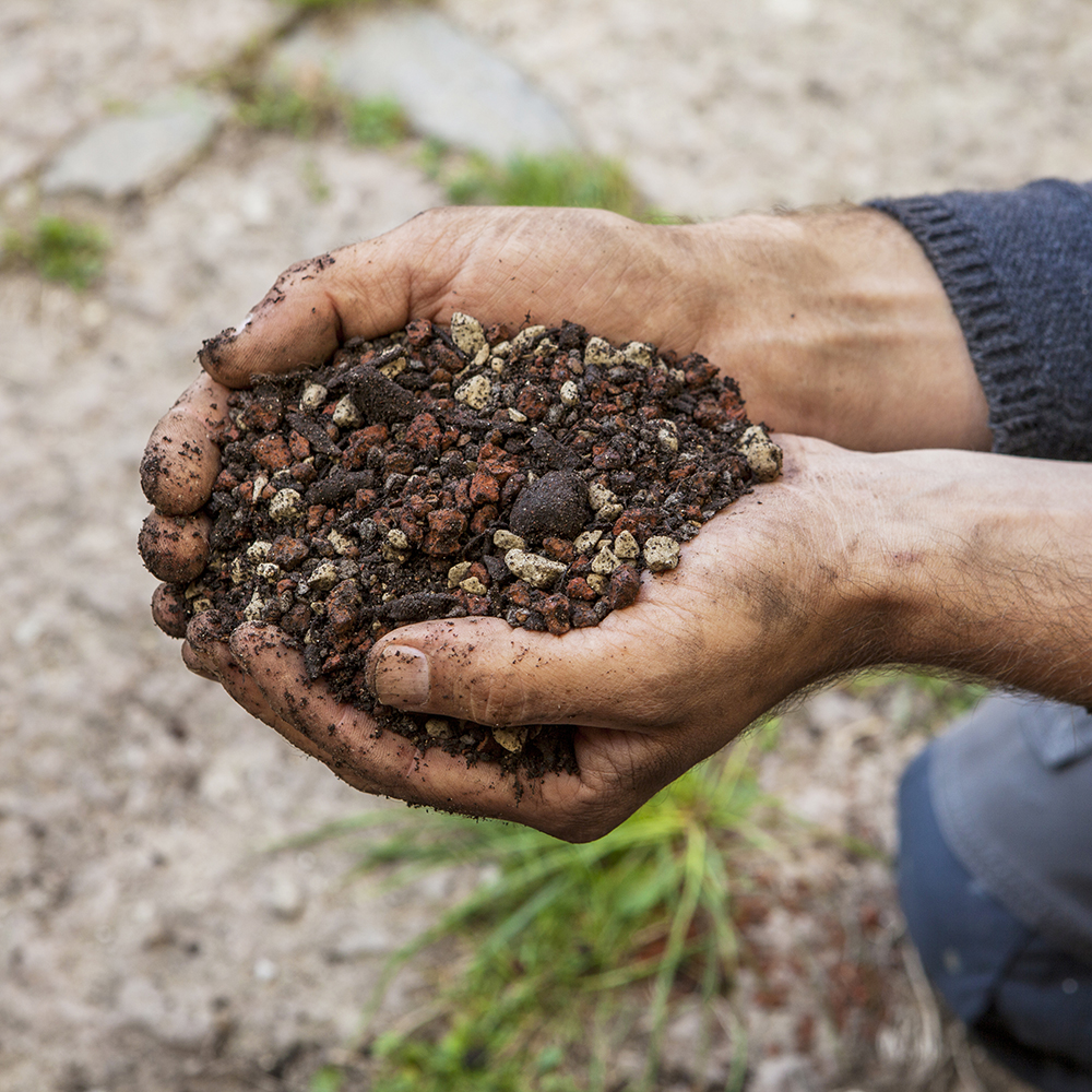 Hekla Gröna Tak Bara Mineraler