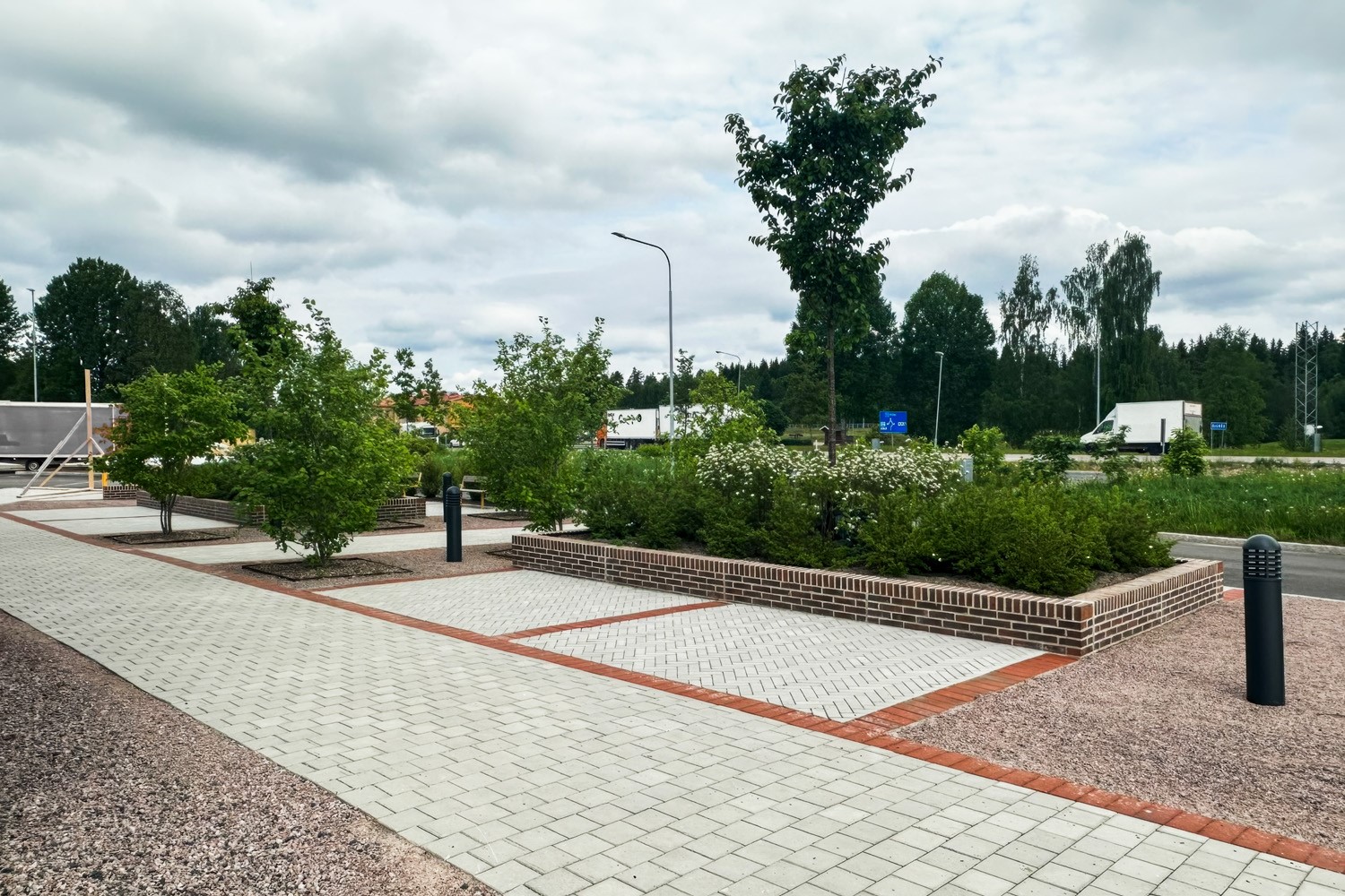 Bara Mineraler Stödmur Blockmur 1