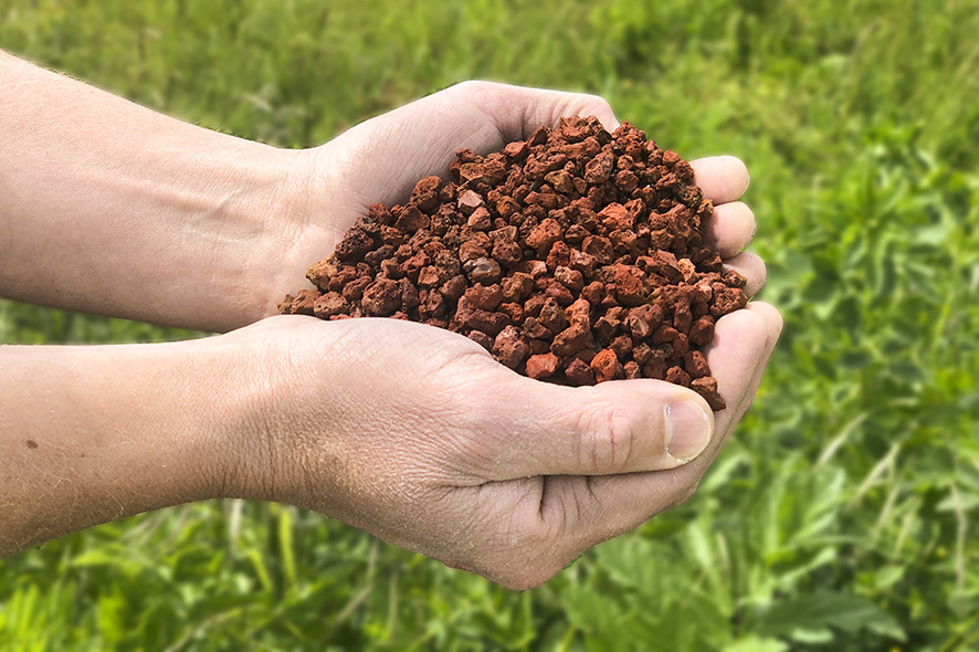 Hekla Scoria Sten Händer LR