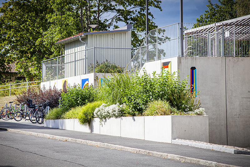 Bara Mineraler Korsklevegatans Förskola Göteborg Hekla Regnbädd Hekla Svackdike 800X533 0156